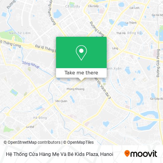 Hệ Thống Cửa Hàng Mẹ Và Bé Kids Plaza map