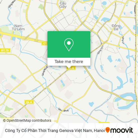 Công Ty Cổ Phần Thời Trang Genova Việt Nam map