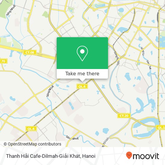 Thanh Hải Cafe-Dilmah-Giải Khát, 72 ĐƯỜNG Lương Thế Vinh Huyện Từ Liêm, Hà Nội map