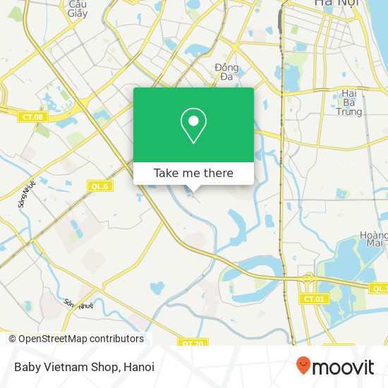 Baby Vietnam Shop map