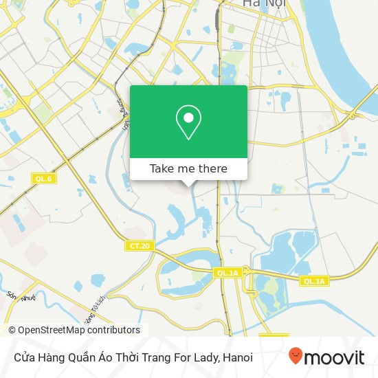 Cửa Hàng Quần Áo Thời Trang For Lady, NGÁCH 218 / 55 Định Công Quận Hoàng Mai, Hà Nội map