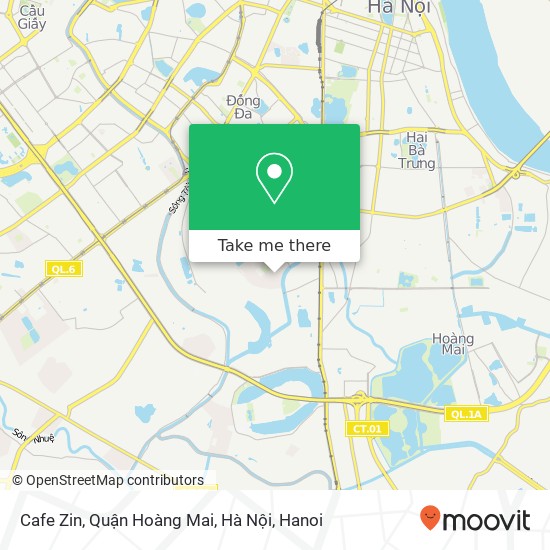 Cafe Zin, Quận Hoàng Mai, Hà Nội map