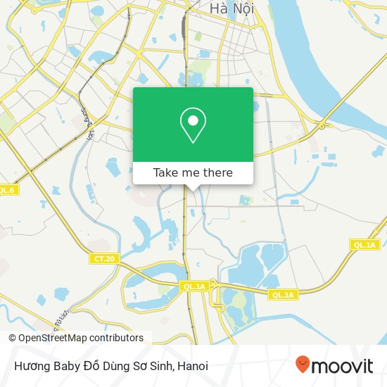 Hương Baby Đồ Dùng Sơ Sinh, 115 ĐƯỜNG Giáp Bát Quận Hoàng Mai, Hà Nội map