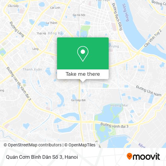 Quán Cơm Bình Dân Số 3 map