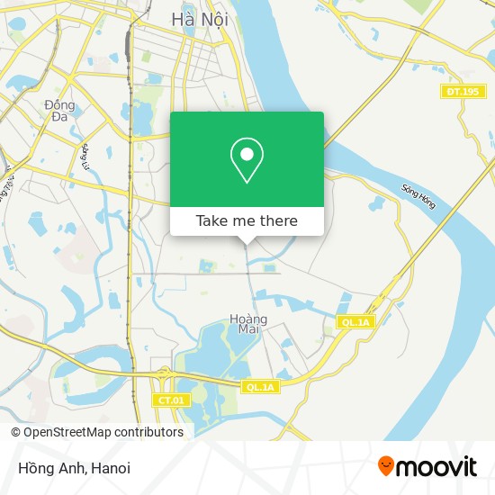 Hồng Anh map