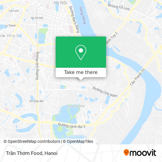 Trần Thơm Food map
