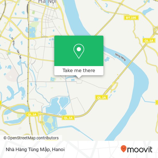 Nhà Hàng Tùng Mập, ĐƯỜNG Lĩnh Nam Quận Hoàng Mai, Hà Nội map