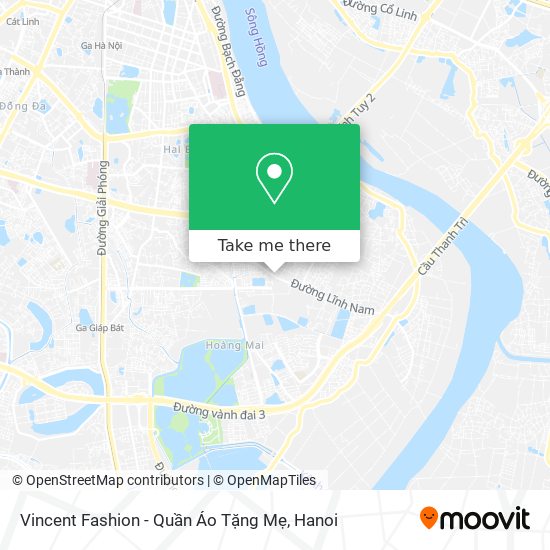 Vincent Fashion - Quần Áo Tặng Mẹ map