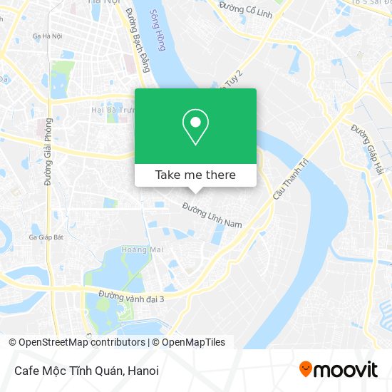Cafe Mộc Tĩnh Quán map