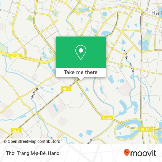 Thời Trang Mẹ-Bé, PHỐ Hạ Đình Quận Thanh Xuân, Hà Nội map