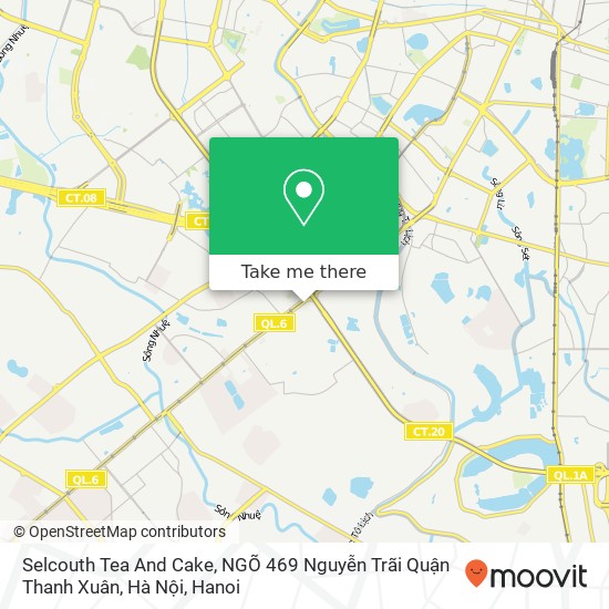 Selcouth Tea And Cake, NGÕ 469 Nguyễn Trãi Quận Thanh Xuân, Hà Nội map