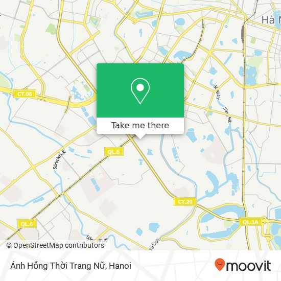 Ánh Hồng Thời Trang Nữ, PHỐ Hạ Đình Quận Thanh Xuân, Hà Nội map