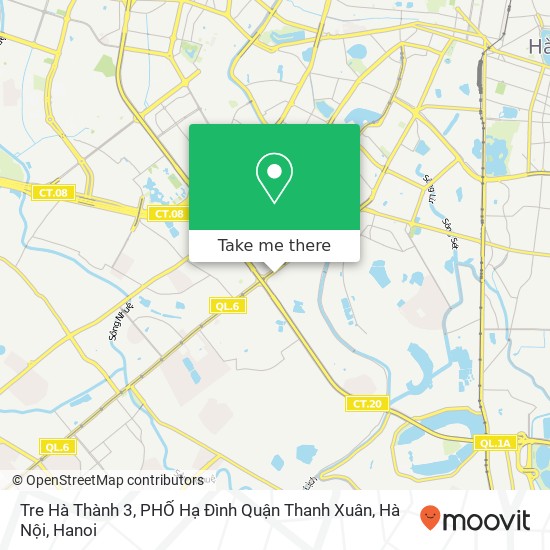 Tre Hà Thành 3, PHỐ Hạ Đình Quận Thanh Xuân, Hà Nội map