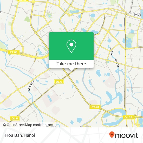 Hoa Ban, 382 ĐƯỜNG Nguyễn Trãi Quận Thanh Xuân, Hà Nội map