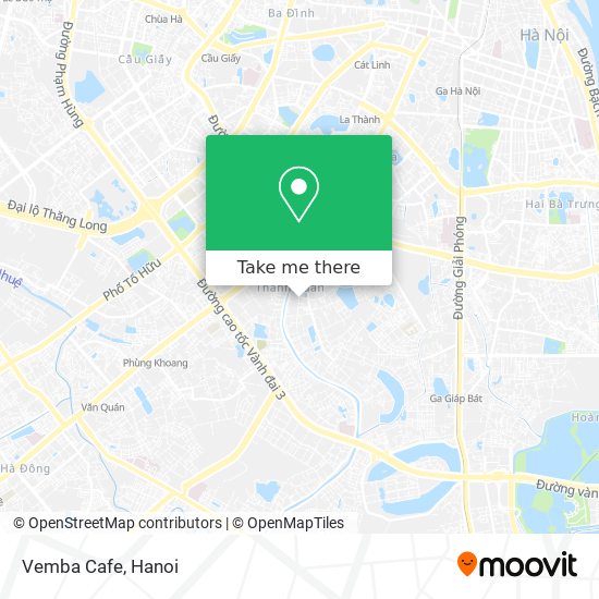 Vemba Cafe map