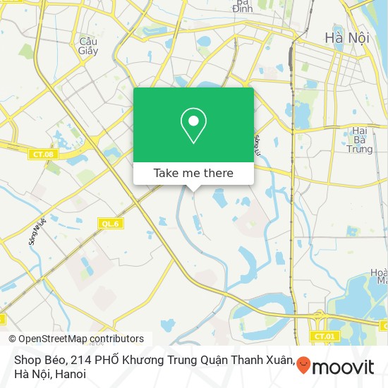 Shop Béo, 214 PHỐ Khương Trung Quận Thanh Xuân, Hà Nội map