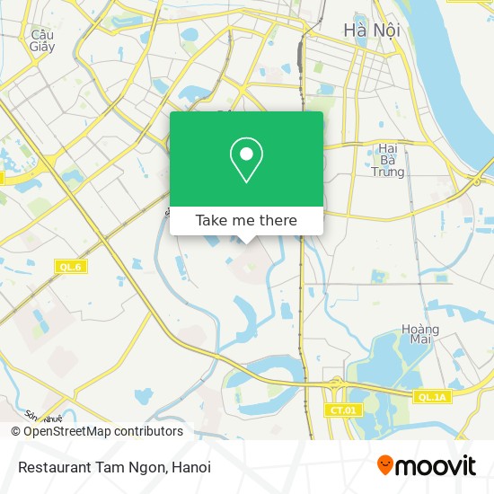 Restaurant Tam Ngon map
