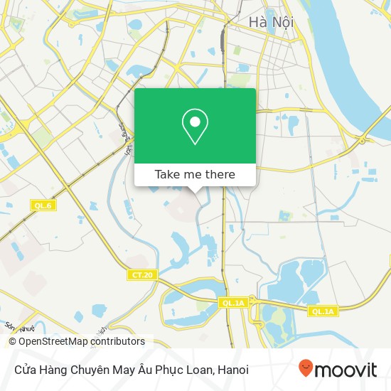 Cửa Hàng Chuyên May Âu Phục Loan, 300 PHỐ Lê Trọng Tấn Quận Thanh Xuân, Hà Nội map