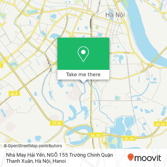 Nhà May Hải Yến, NGÕ 155 Trường Chinh Quận Thanh Xuân, Hà Nội map