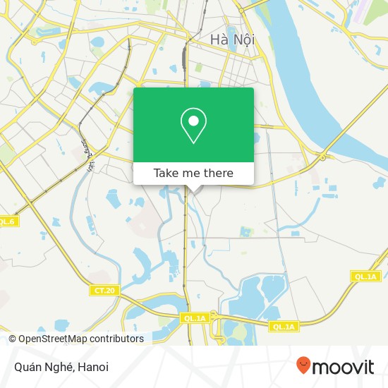 Quán Nghé, Quận Hai Bà Trưng, Hà Nội map