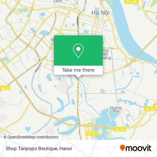 Shop Tanpopo Beutique map