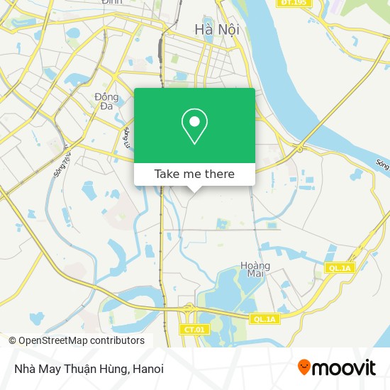 Nhà May Thuận Hùng map