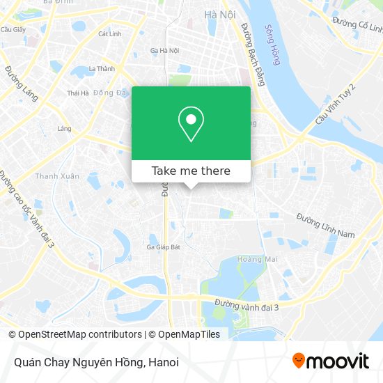 Quán Chay Nguyên Hồng map