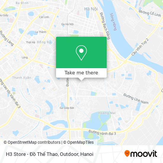 H3 Store - Đồ Thể Thao, Outdoor map