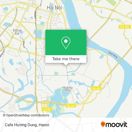 Cafe Hương Dung map