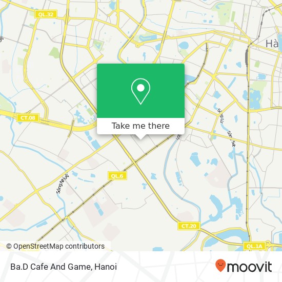 Ba.D Cafe And Game, 31B ĐƯỜNG Nguyễn Huy Tưởng Quận Thanh Xuân, Hà Nội map