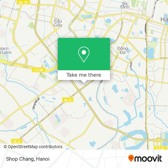 Shop Chang map