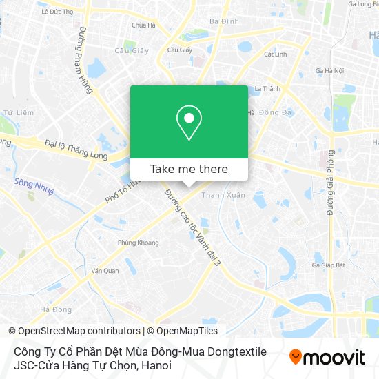 Công Ty Cổ Phần Dệt Mùa Đông-Mua Dongtextile JSC-Cửa Hàng Tự Chọn map