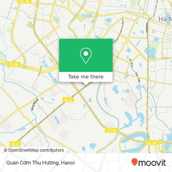 Quán Cơm Thu Hương, ĐƯỜNG Nguyễn Trãi Quận Thanh Xuân, Hà Nội map