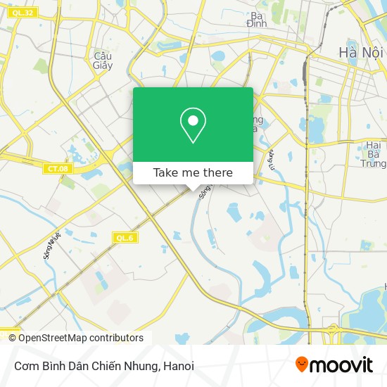 Cơm Bình Dân Chiến Nhung map