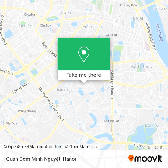 Quán Cơm Minh Nguyệt map