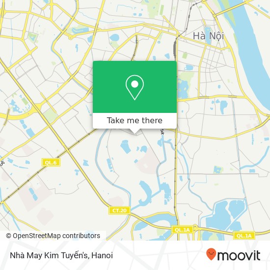 Nhà May Kim Tuyến's, PHỐ Hoàng Văn Thái Quận Thanh Xuân, Hà Nội map