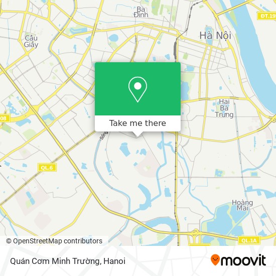 Quán Cơm Minh Trường map