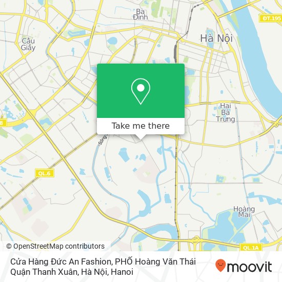 Cửa Hàng Đức An Fashion, PHỐ Hoàng Văn Thái Quận Thanh Xuân, Hà Nội map