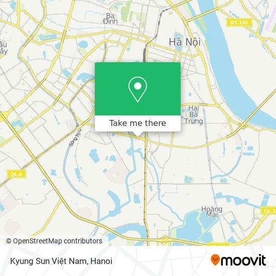 Kyung Sun Việt Nam map