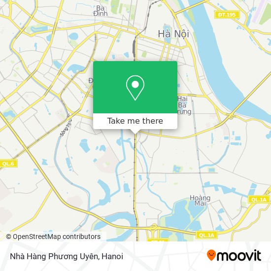 Nhà Hàng Phương Uyên map