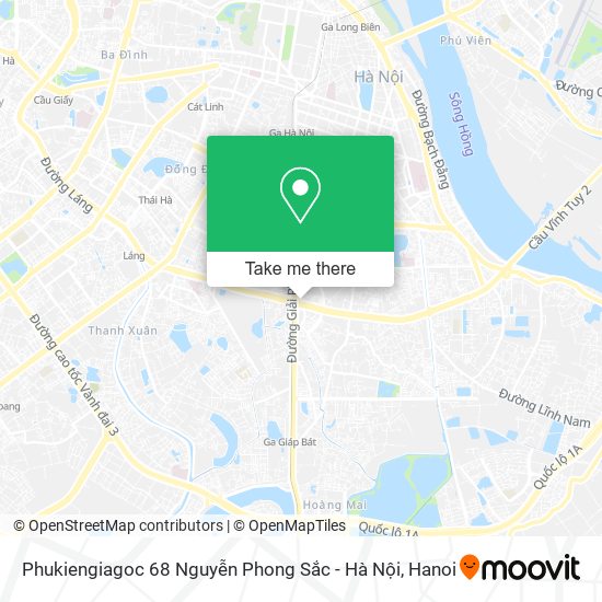 Phukiengiagoc 68 Nguyễn Phong Sắc - Hà Nội map