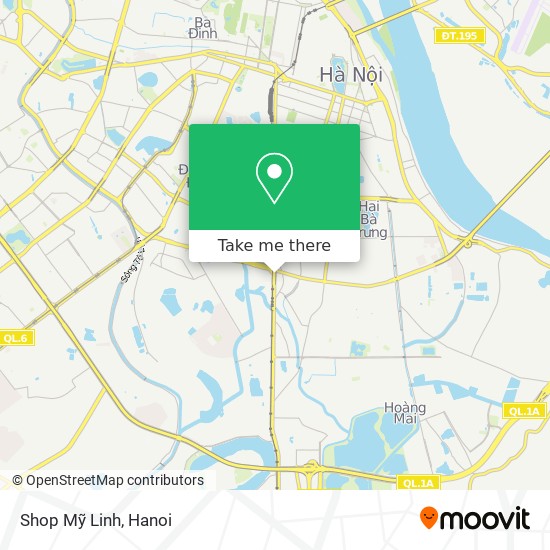 Shop Mỹ Linh map