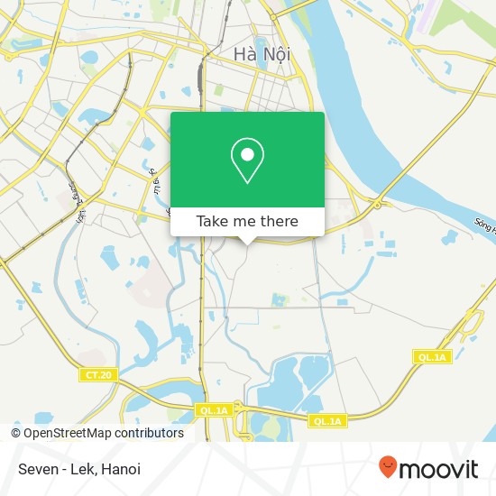 Seven - Lek, 59B PHỐ Trương Định Quận Hai Bà Trưng, Hà Nội map