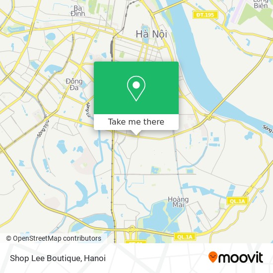 Shop Lee Boutique map