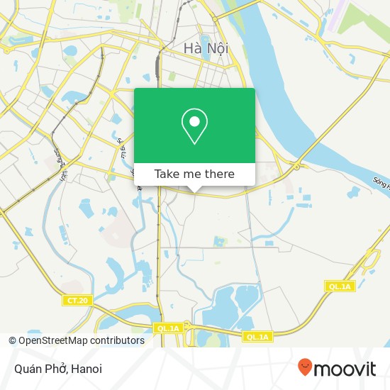 Quán Phở, 10 PHỐ Trương Định Quận Hai Bà Trưng, Hà Nội map