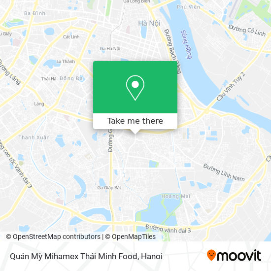 Quán Mỳ Mihamex Thái Minh Food map