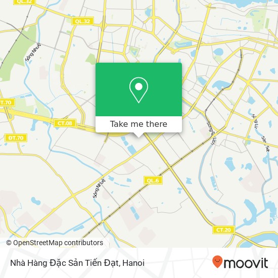 Nhà Hàng Đặc Sản Tiến Đạt, ĐƯỜNG Hồ Mễ Trì Quận Nam Từ Liêm, Hà Nội map
