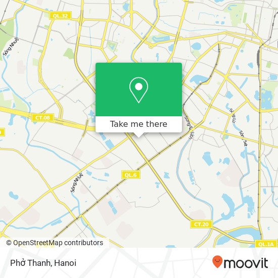 Phở Thanh, 53 PHỐ Ngụy Như Kon Tum Quận Thanh Xuân, Hà Nội map