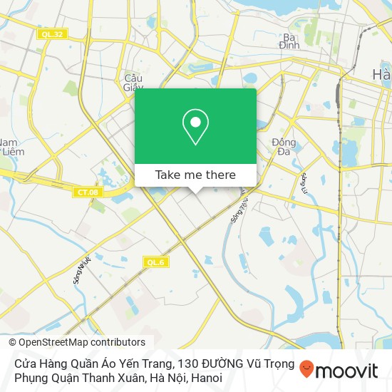 Cửa Hàng Quần Áo Yến Trang, 130 ĐƯỜNG Vũ Trọng Phụng Quận Thanh Xuân, Hà Nội map