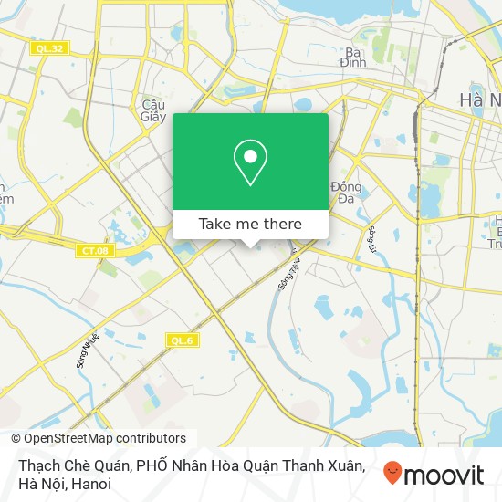 Thạch Chè Quán, PHỐ Nhân Hòa Quận Thanh Xuân, Hà Nội map
